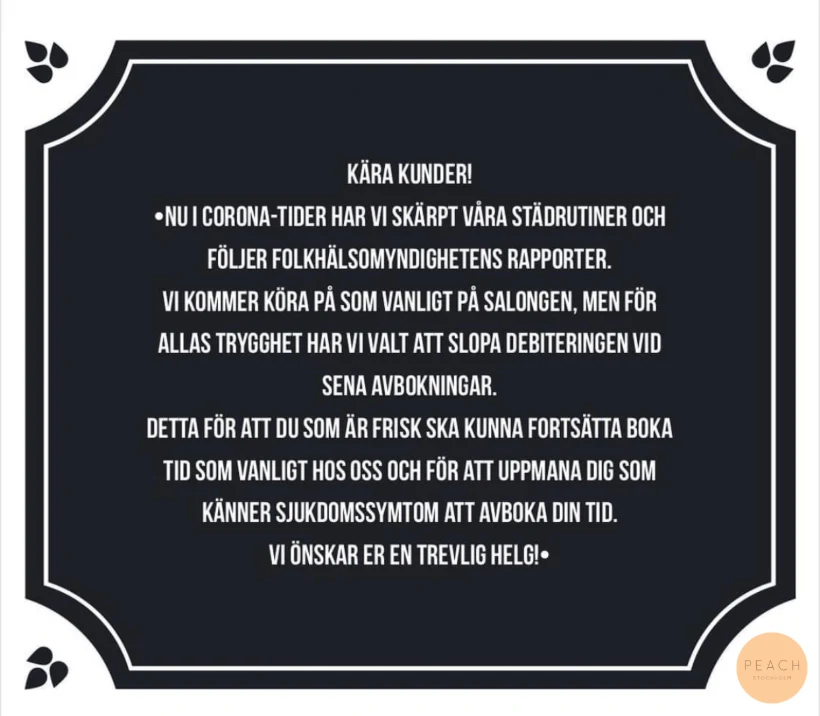 Nya rutiner i Corona-tider
