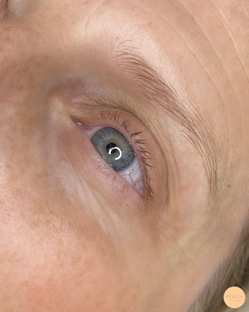 YUMI LASHLIFT & BROWLIFT – salongsresultat av Amanda Da Silva, 13 oktober 2023
