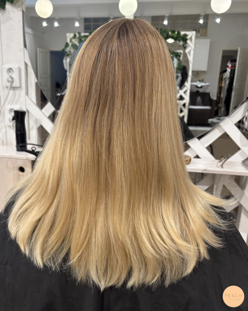 Kall blond hårfärg – salongsresultat av Marie Erks, 1 oktober 2025