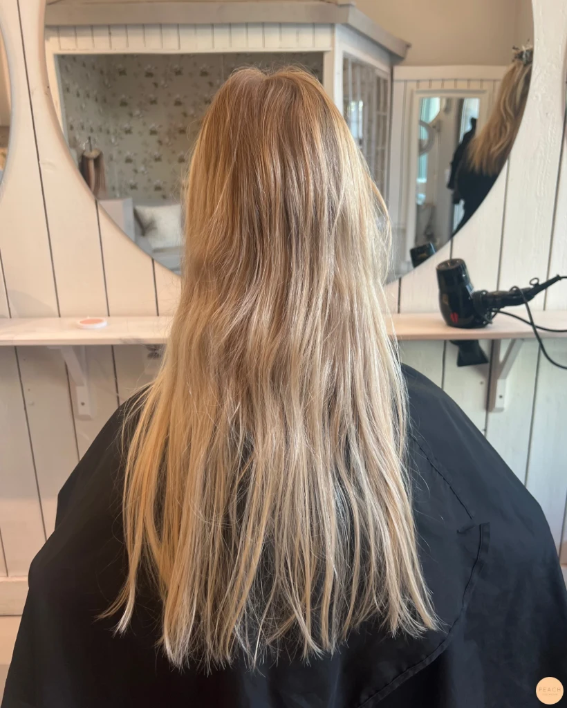Vanilla blonde hair color ✨💛