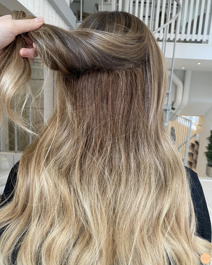 Soft balayage
