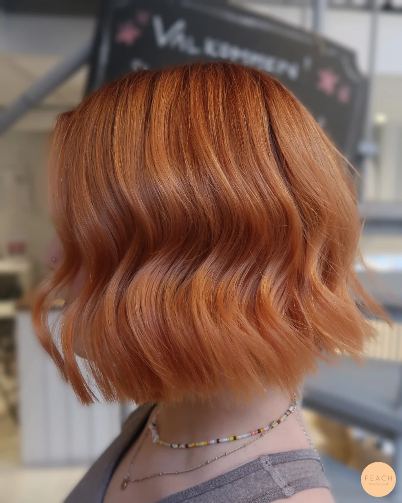Från blond till koppar!