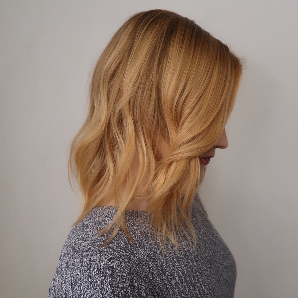 Strawberry blond