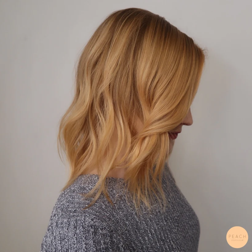 Strawberry blond