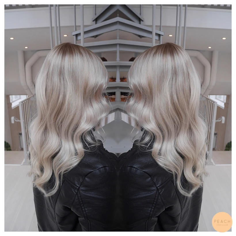Is blond hårfärg – salongsresultat av Sara Björk, 28 september 2016