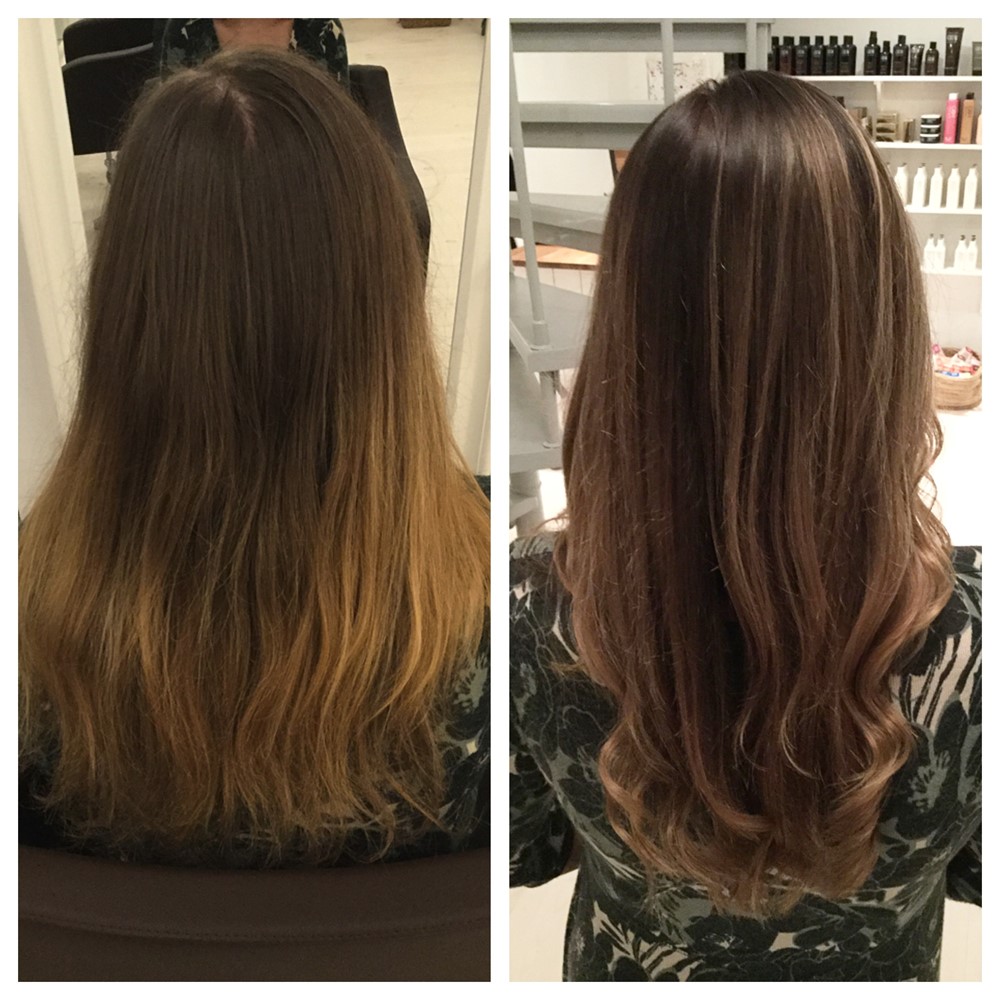 Kall ombre med mjuk root shadow