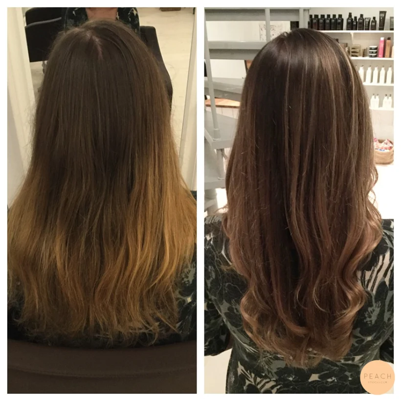 Kall ombre med mjuk root shadow
