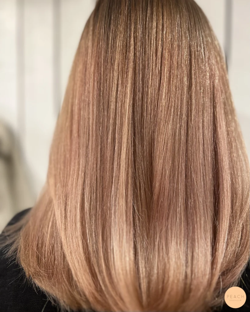 Pinkypeach med Shine Finity