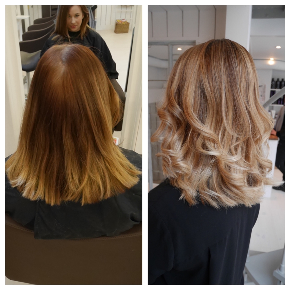 Blonda slingor