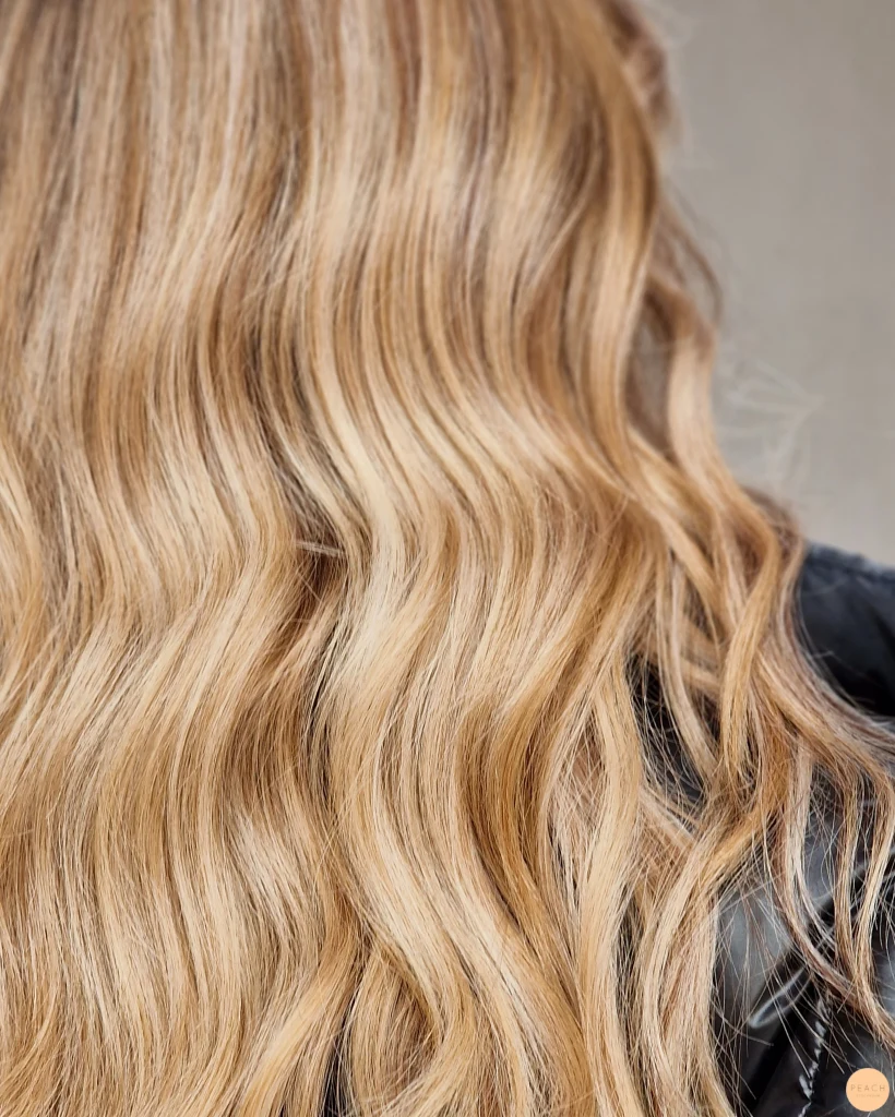 Blonde waves
