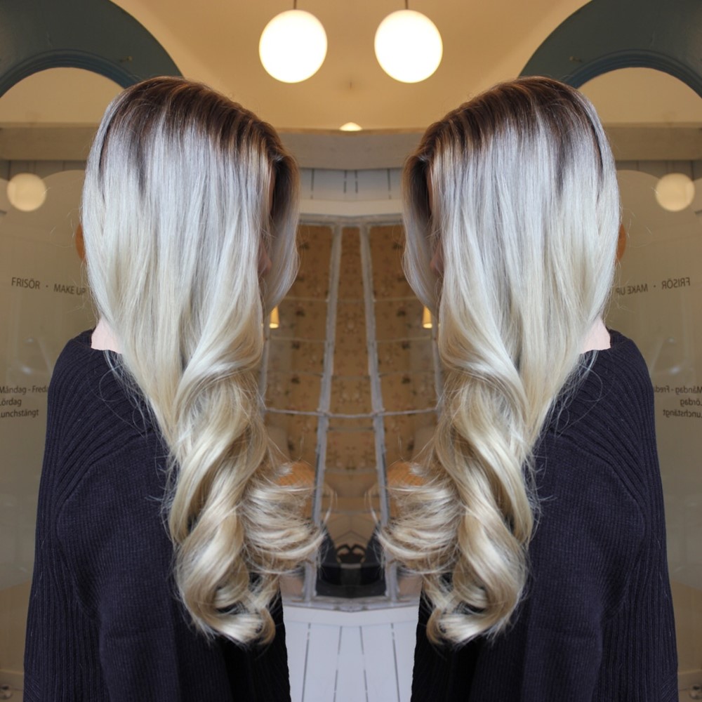 Askblond hårfärg