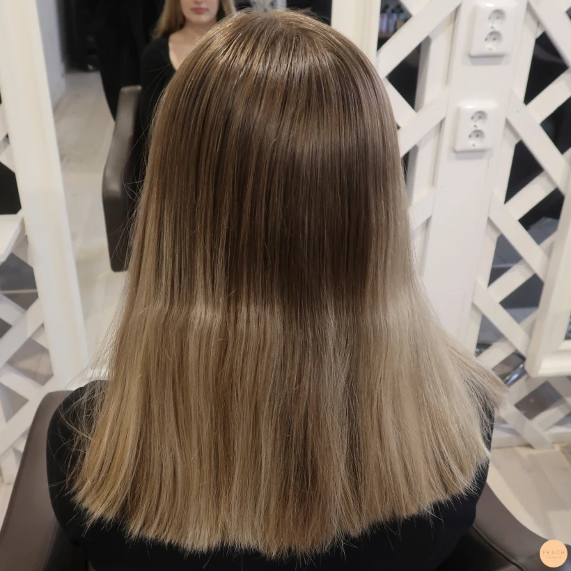Soft balayage