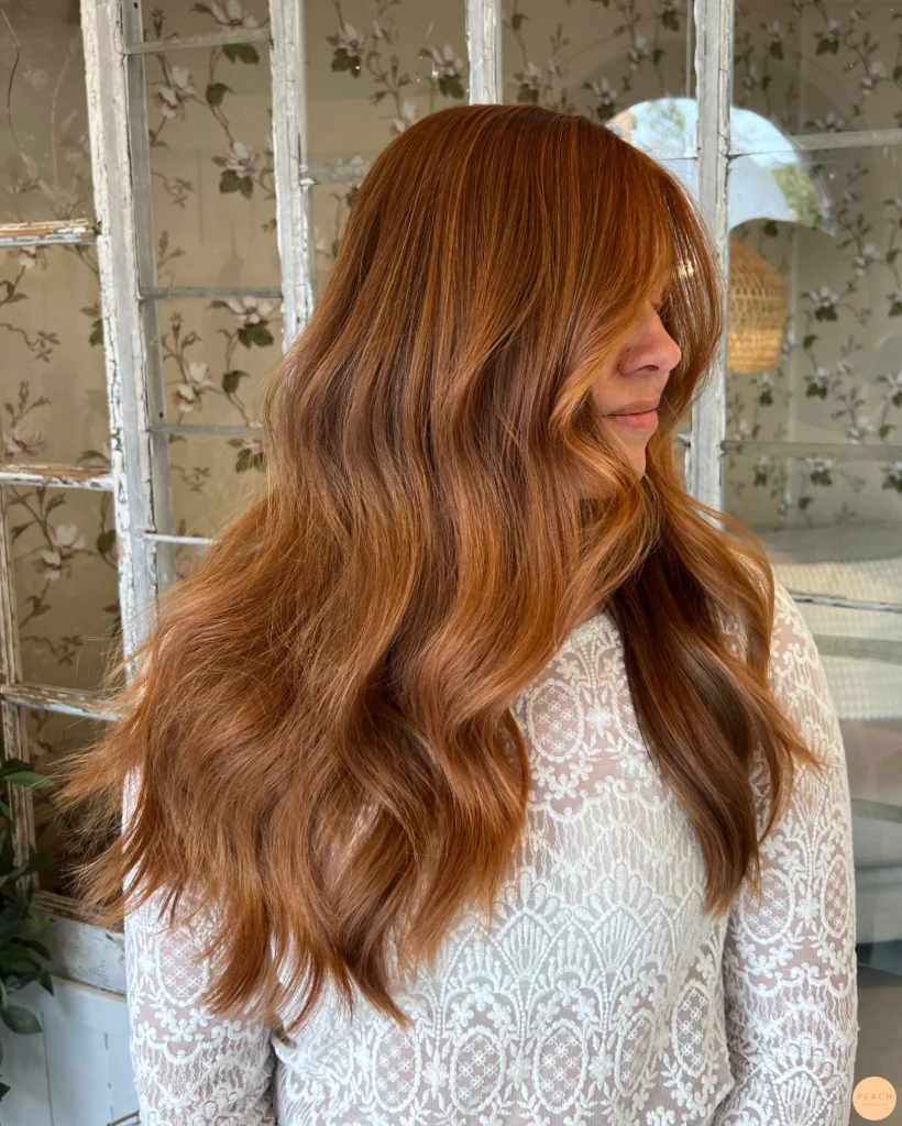 Red copper dream hair color😍🔥💫