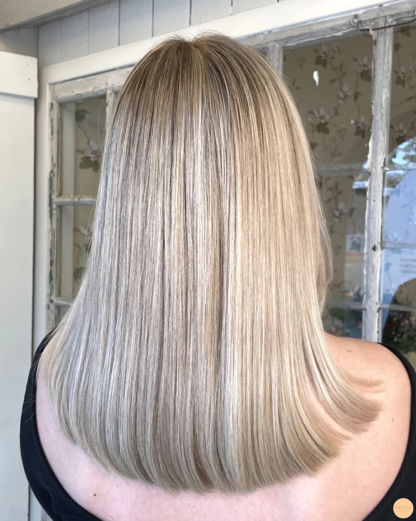 Blonda slingor