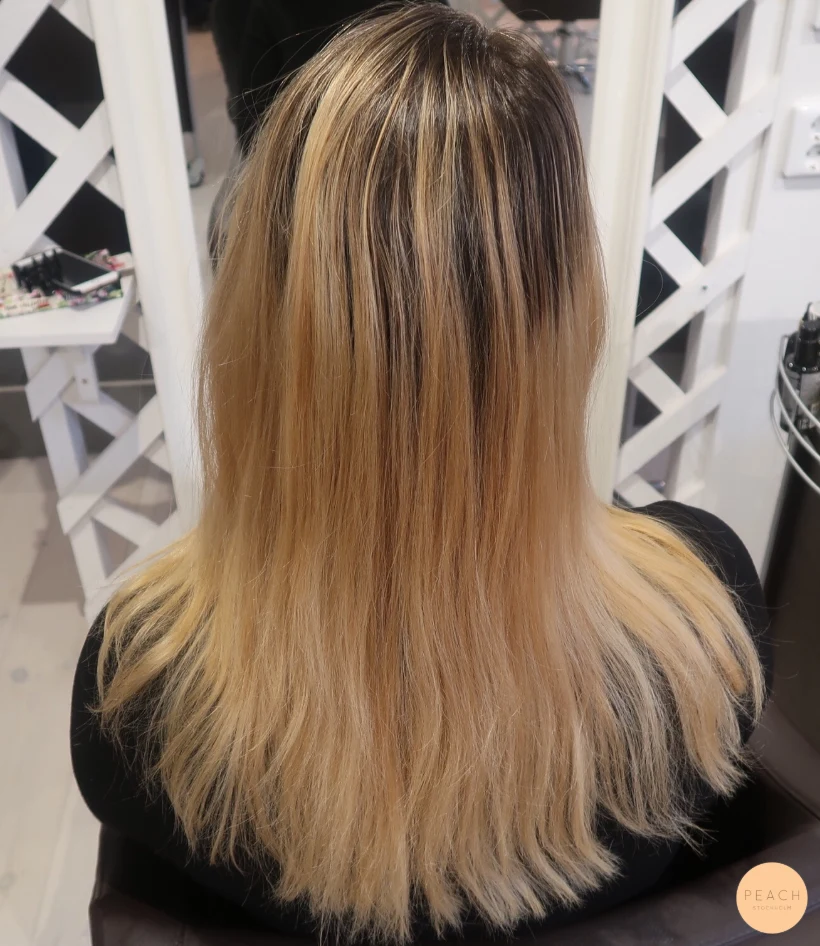 Färgkorrigering blond