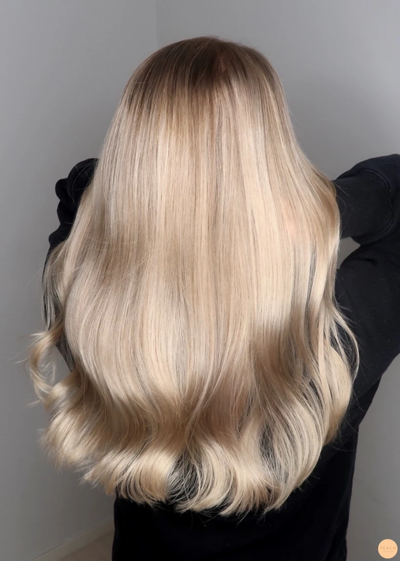Blonda slingor