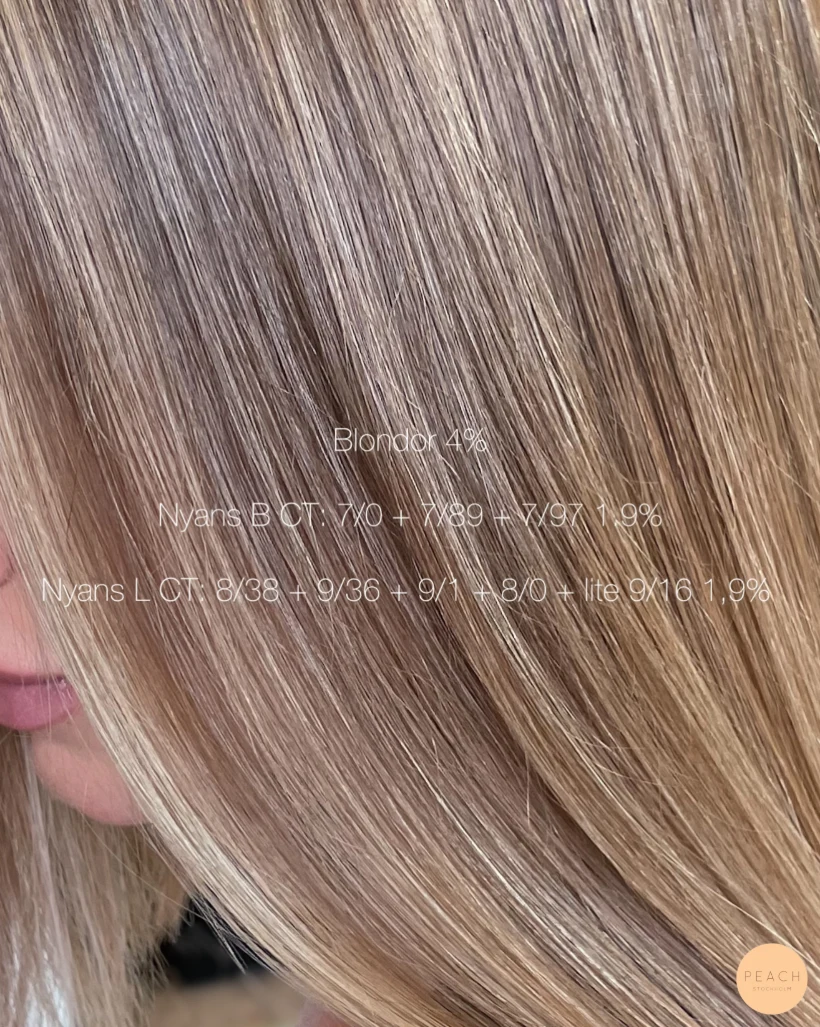 Soft bronde hair
