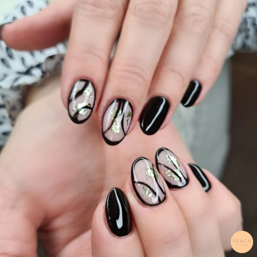Lite nageldesign från oktober 🌸