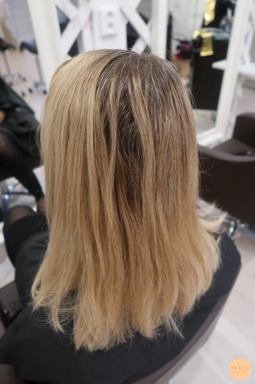 Blond med lyster
