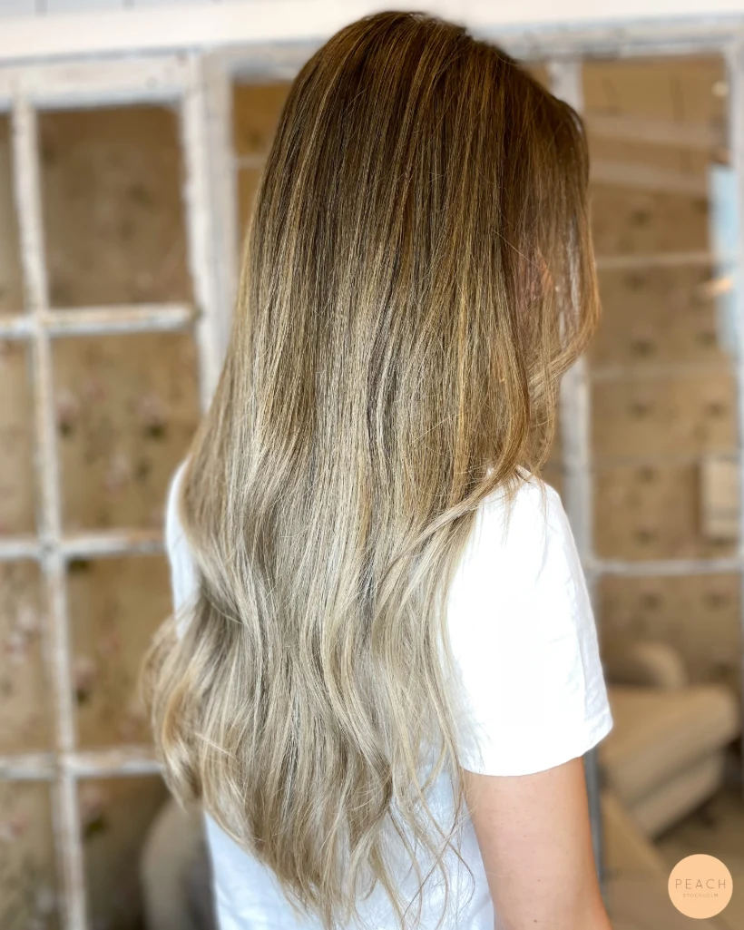 Blond balayage – salongsresultat av Javiera Hernandez, 13 januari 2023