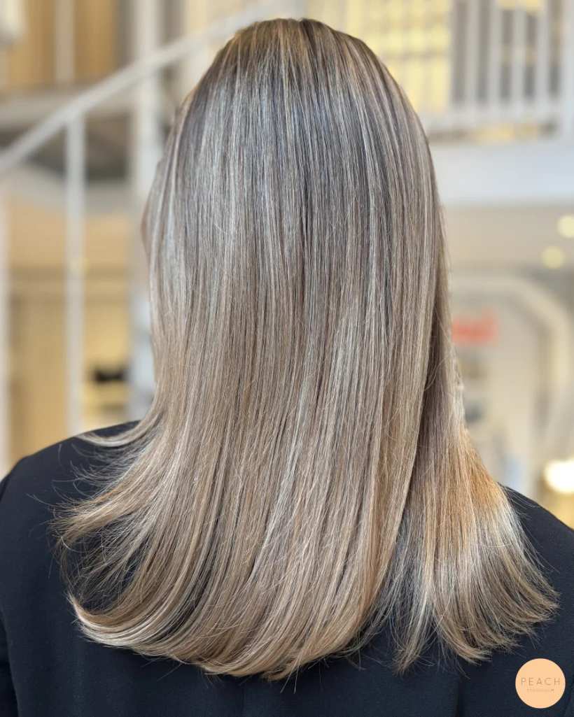 Bronde balayage med Olaplex