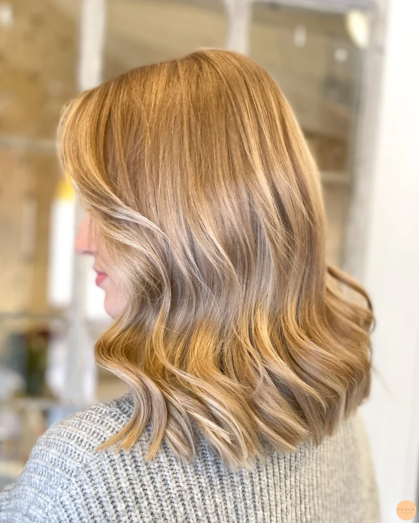 Soft balayage hår