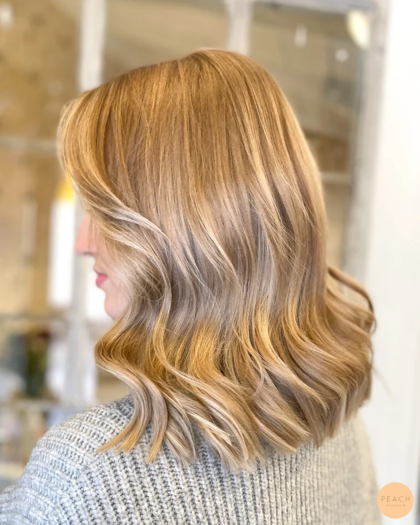 Soft balayage hår