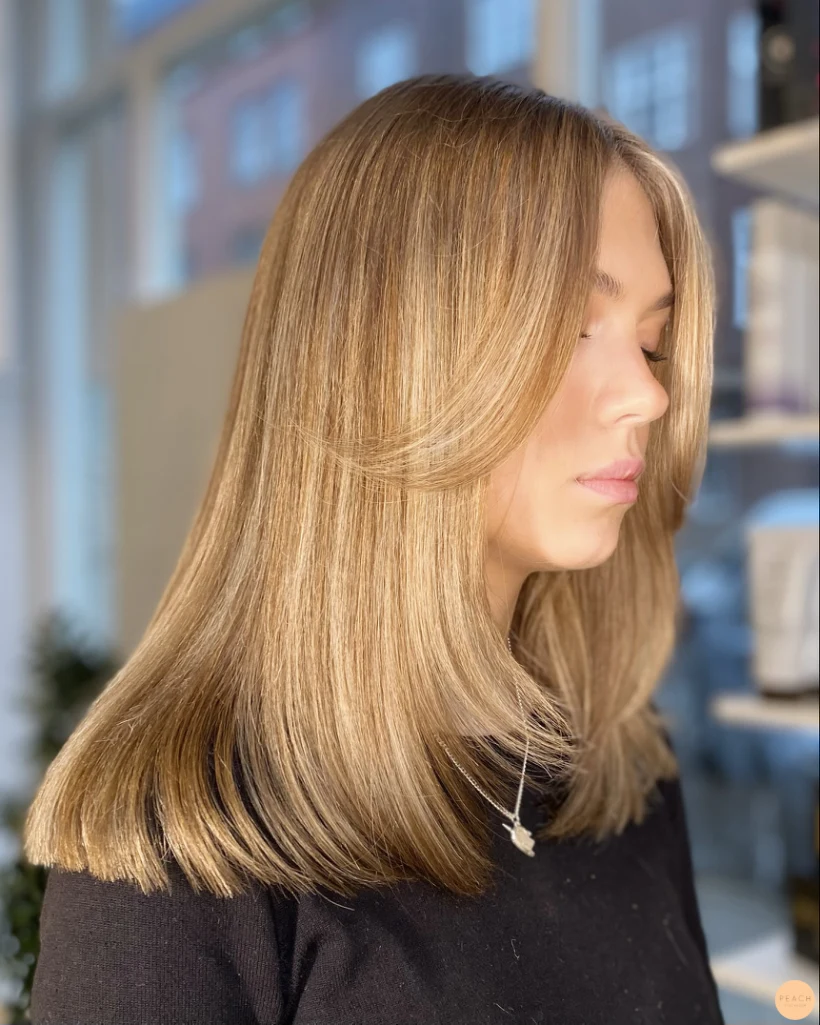 Honey blonde