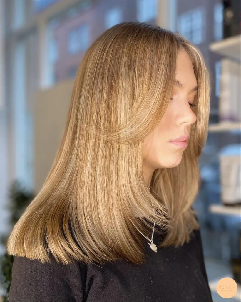 Honey blonde