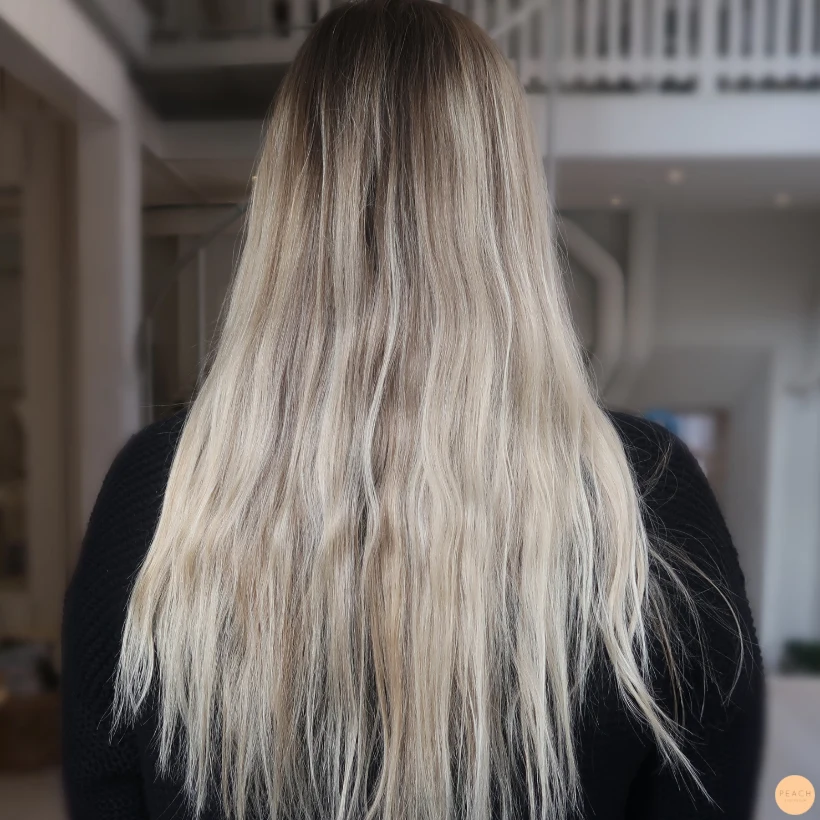 Soft blond med mer kontraster