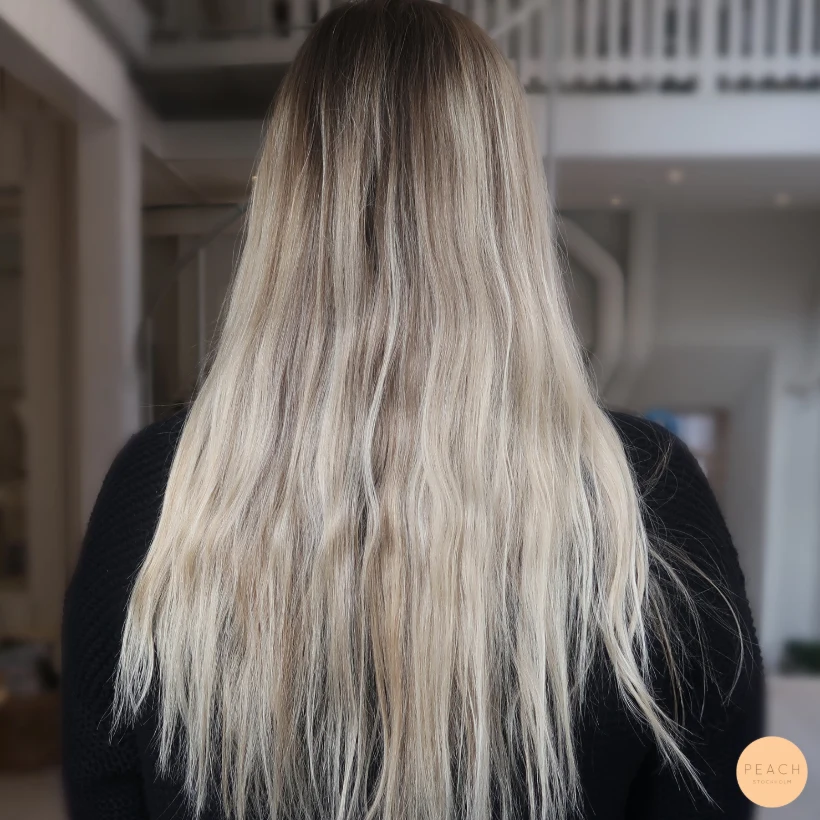 Soft blond med mer kontraster