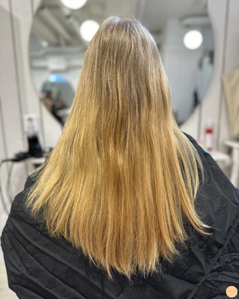 Mushroom blonde storfärgförändring