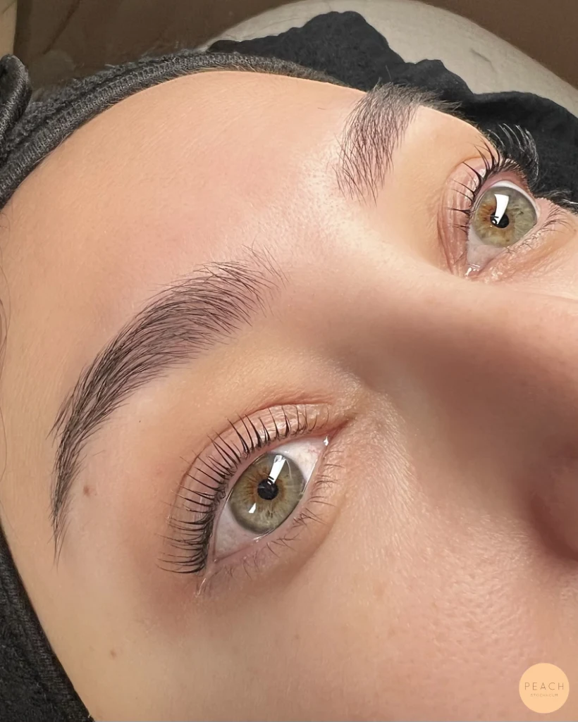 Lashlift före & efter ✨