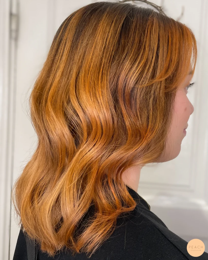 Copper hair – salongsresultat av Hanna Ekstrand, 29 november 2023