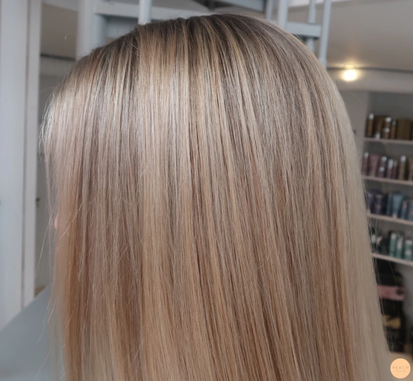 Färgkorrigering blond