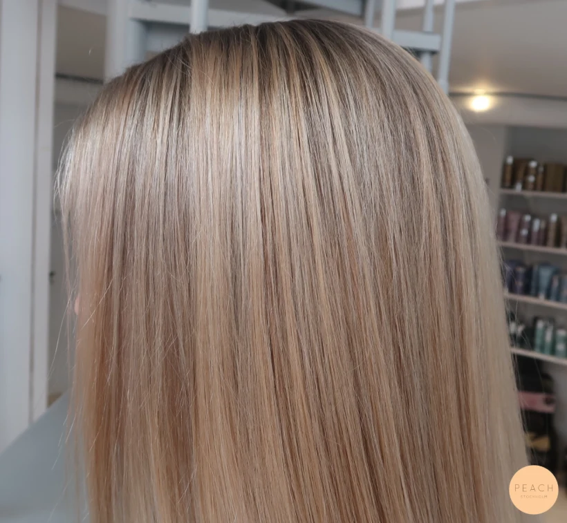 Färgkorrigering blond