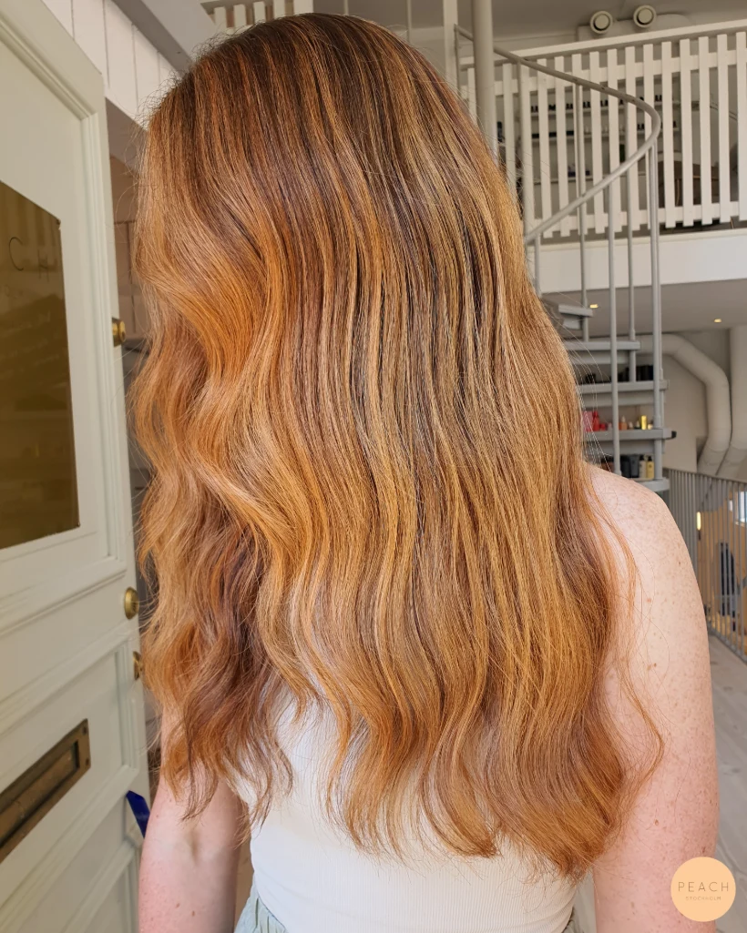 Soft copper hair