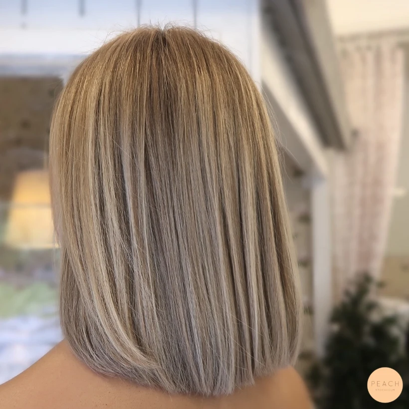 Babylights hair med beige toner