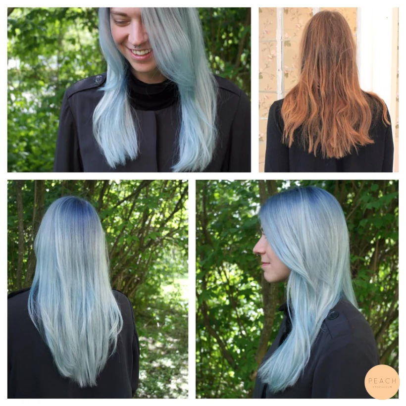 Blå ombre!