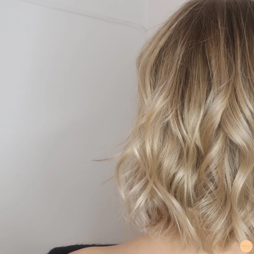 Blond balayage