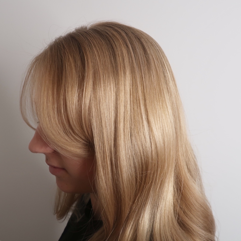 Mjuk varm balayage