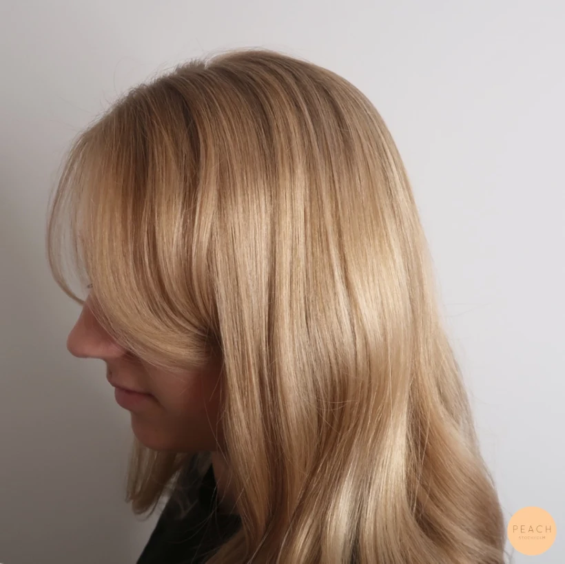 Mjuk varm balayage