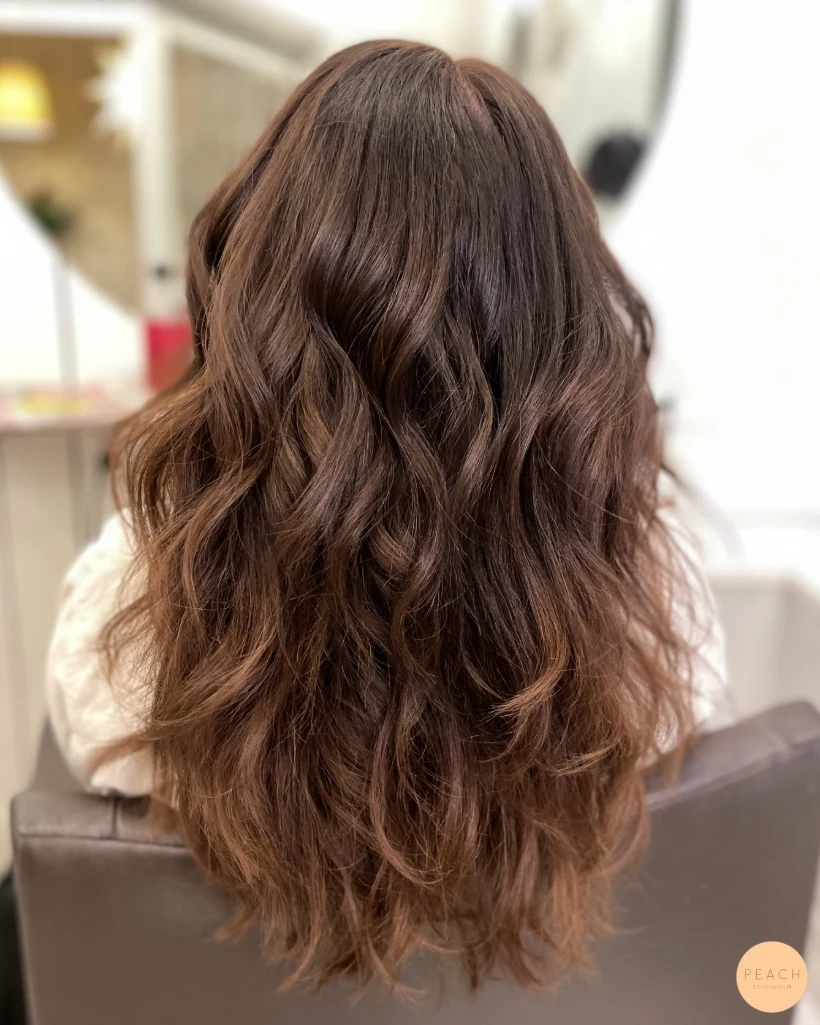 Dark shadow hair color