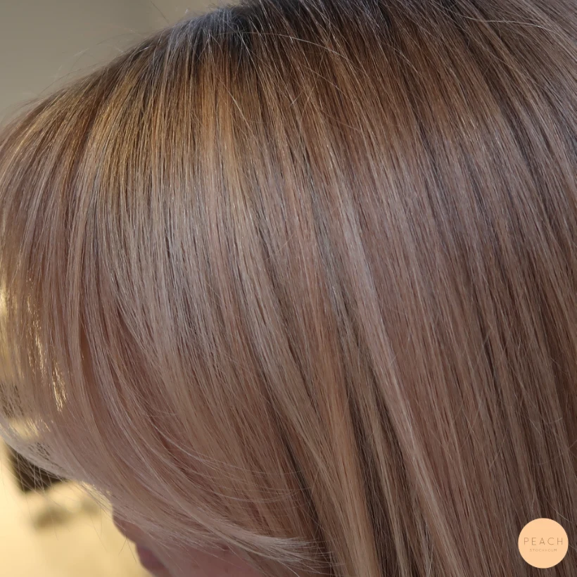 Guld-koppar blond