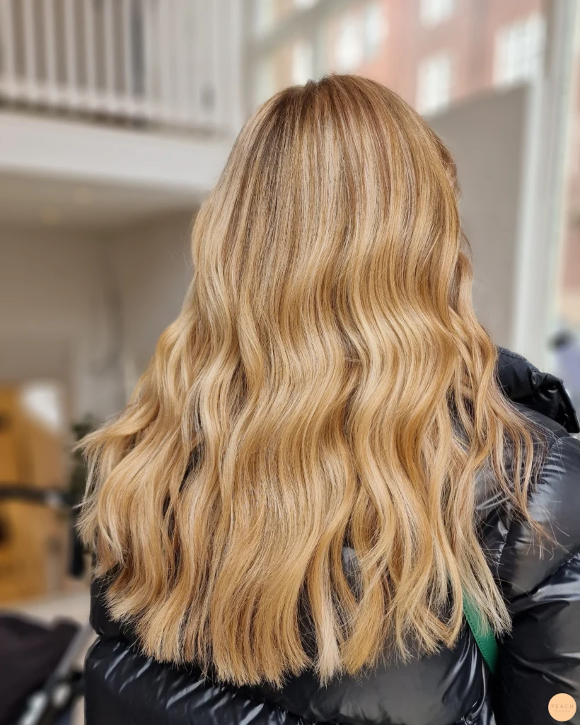 Blonde waves