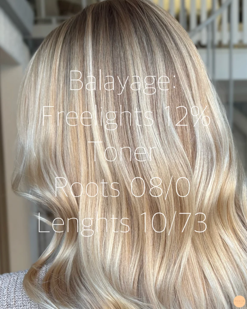 Blond balayage