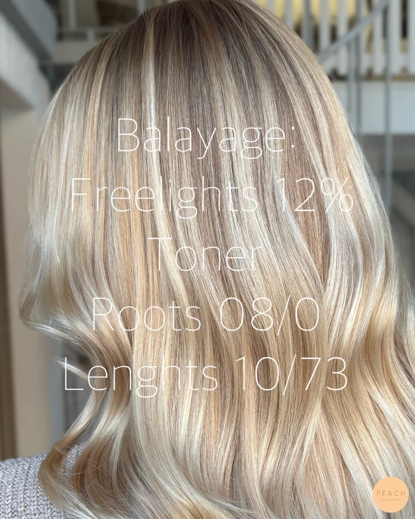 Blond balayage – salongsresultat av Jonathan Hultman, 28 augusti 2025