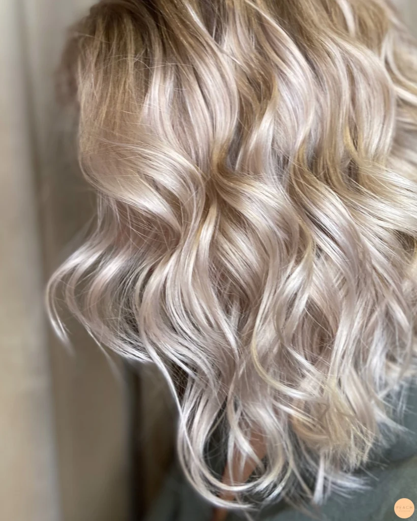 Kall blond hårfärg