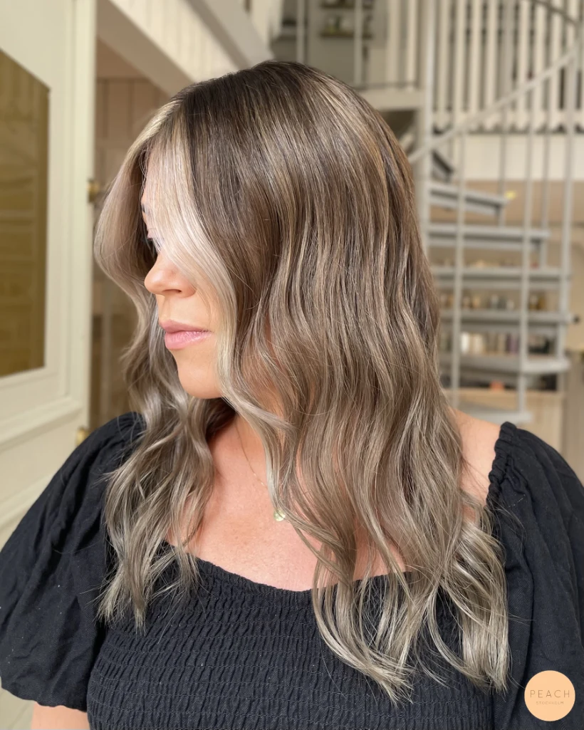 Color blocking hair