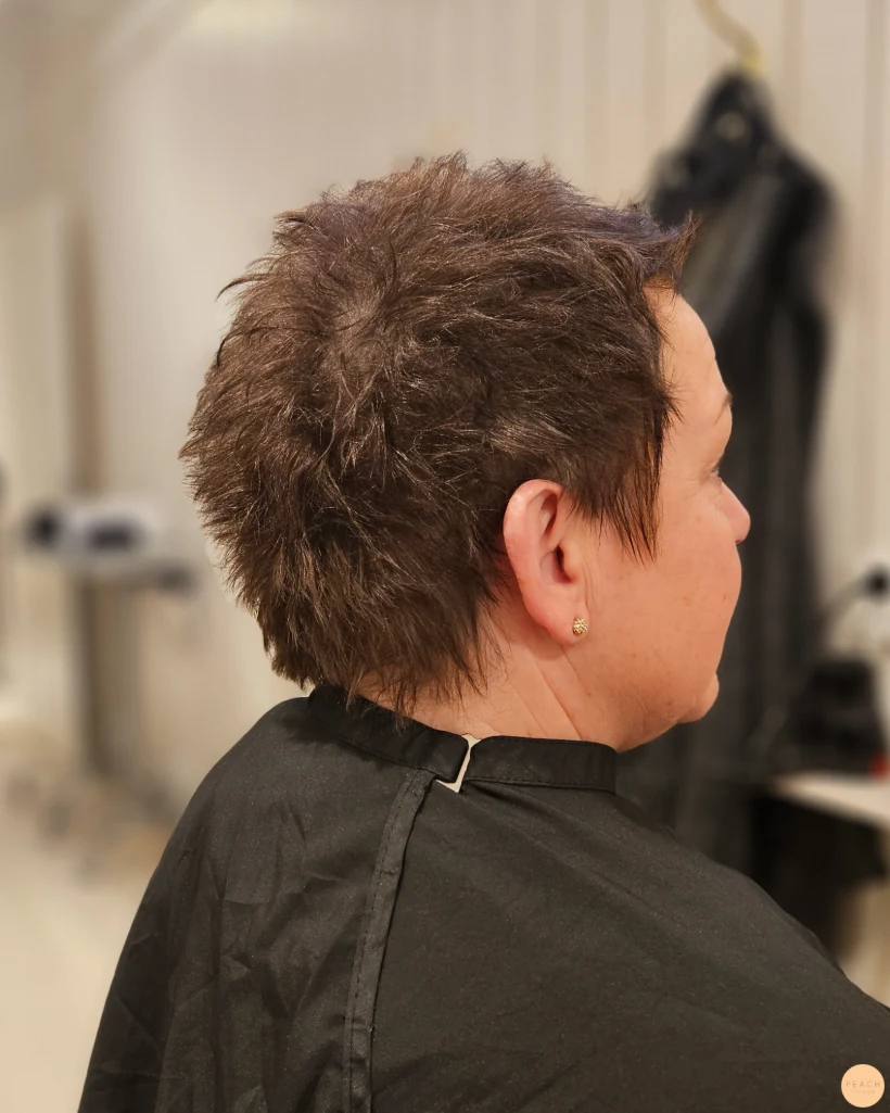 Hair transformation before and after